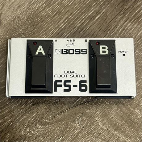 Boss Dual Footswitch FS-6
