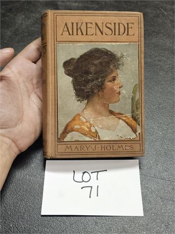 Antique Aikenside Mary-J-Holmes Book