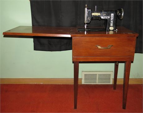 Vintage Universal Sewing Machine Table
