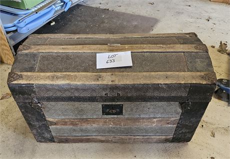 Vintage Carriage Trunk