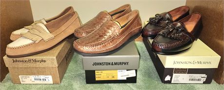 3 Johnston & Murphy Dress Shoes