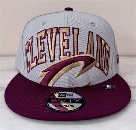 New CLEVELAND CAVALIERS New Era Vintage Style Snapback 9FIFTY Hat