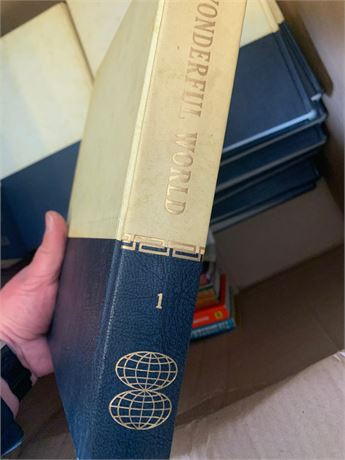 Our Wonderful World Encyclopedic Anthologies Published by Grolier Inc. & More