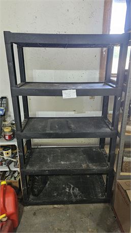 Heavy Duty Plastic Shelf