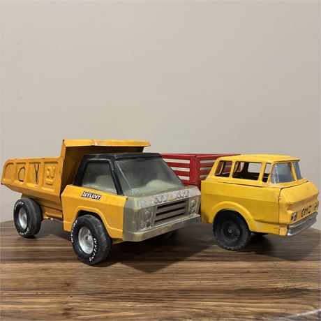 Vintage Nylint & GMC Toy Trucks