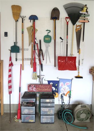 Garage Tools, Etc. Cleanout