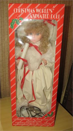 Christmas Worlds Animated Doll