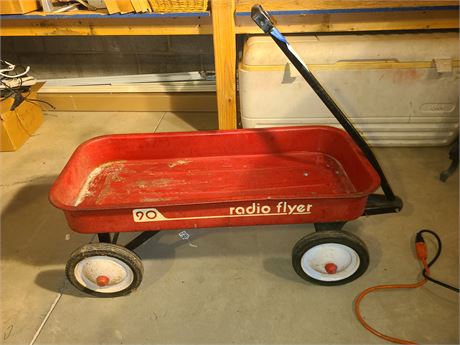 Radio Flyer "90" Metal Wagon