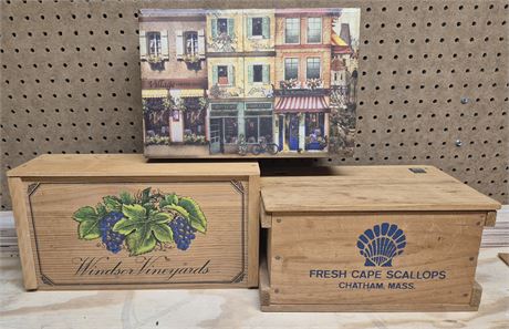 Decorative Wood Boxes