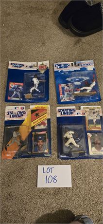 Vintage Starting Lineup Baseball Figurines