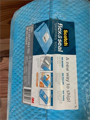 Scotch Flex and Seal Shipping Roll 200 ft x 15 in