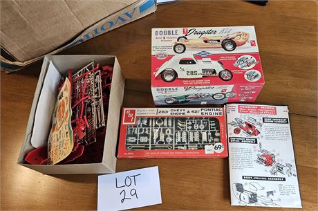 AMT 3in1 Dragster Kit 1/25 Scale Model Kit