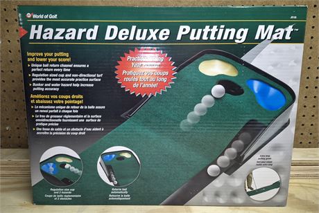 Hazard Deluxe Putting Mat
