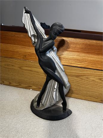 Austin Productions (A.Daniel) 1991 Art Deco Woman Statue