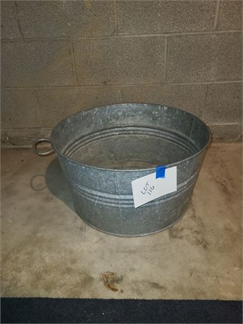 #1 Galvanized Tub