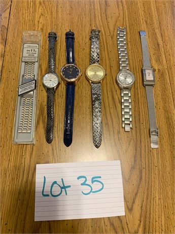 Women's Watches Lot of 6