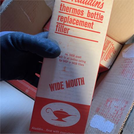 Aladdin Wide Mouth Thermos Bottle Replacement Filler Lot ( 2 Boxes)