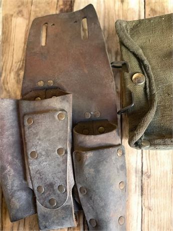 Vintage Tool Belt Lot