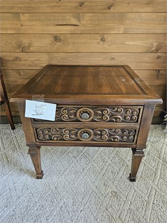 Wood End/Side Table