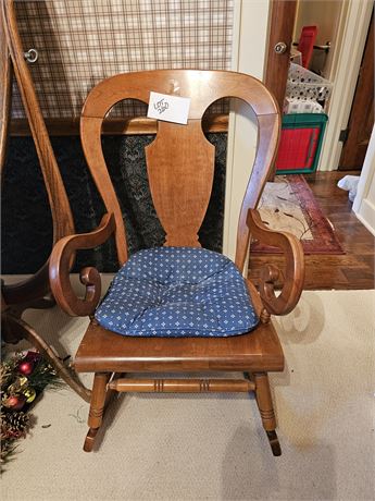 Tell City Wood Rocking Chair