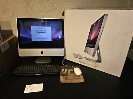 iMac 20" PC with Keyboard & Mouse Model:A1224 with Original Box