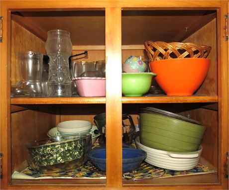 Kitchen Cabinet Cleanout #1