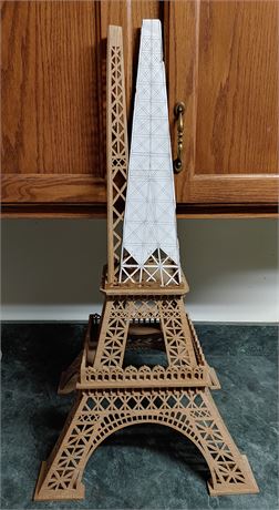 UN-Finished Project~ Wooden Eiffel Tower