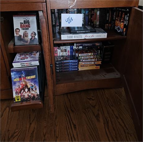 Mixed DVD & VHS Lot