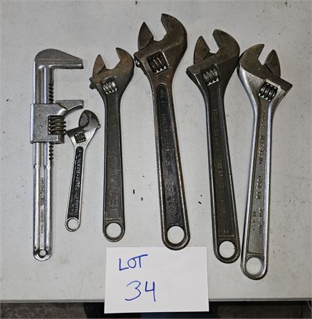 Crescent Tools Sizes Vary