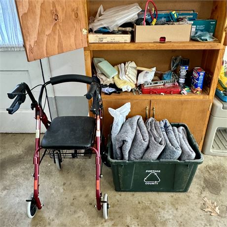 Garage Cupboard and More Cleanout - Miscellaneous Grouping