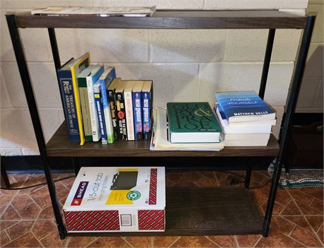 Bookshelf W/Books