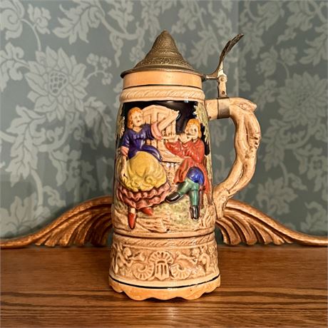 1960's Musical German Beer Stein