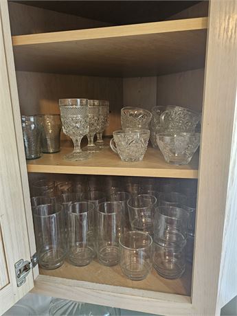 Cupboard Cleanout: Mixed Drinking Glasses
