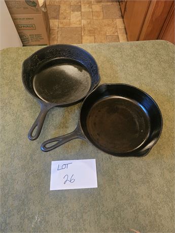 Cast Iron Wagner #8 & 1057