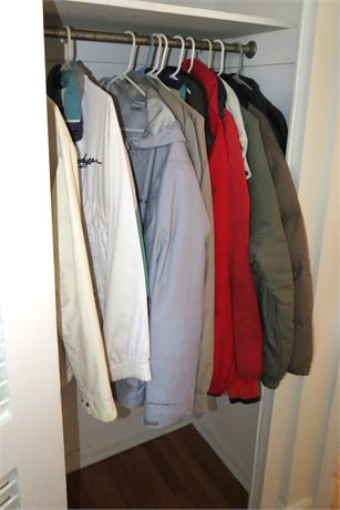 Closet Cleanout: Men's Coats, Jackets