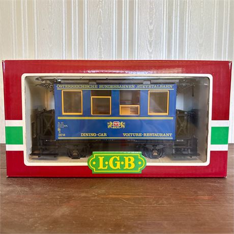 LGB Lehmann #3013 Dining Car G Scale