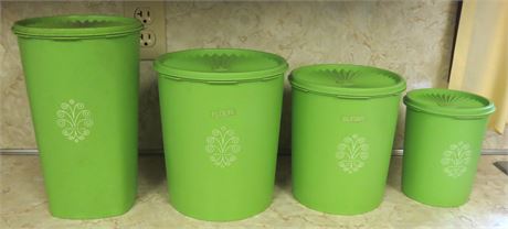 Tupperware Canisters