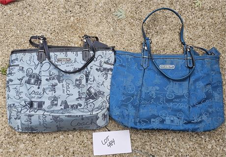 Blue Coach Purses