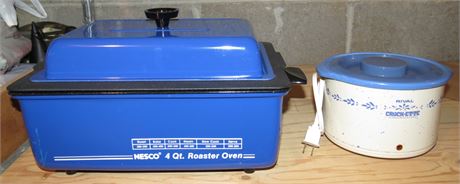 Rival Crockette, Nesco 4qt Roaster Oven