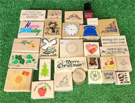 Rubber Stamp Lot