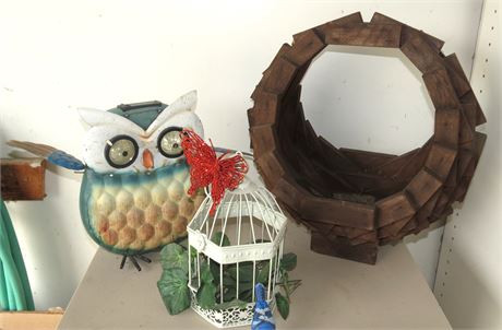 Solar Owl, Yard Decor