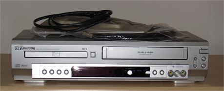 Emerson 4 Head VCR / DVD Combo