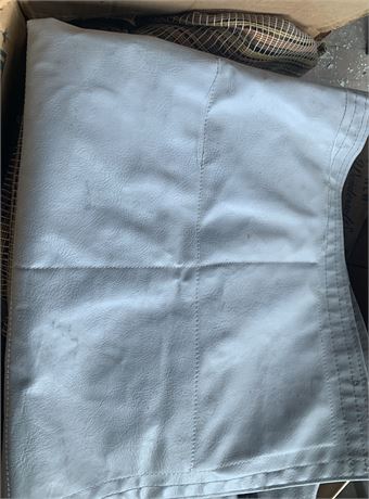 Misc Curtain/Drape Lot - Woven, Faux Leather & More