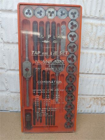 Tap & Die Set in Original Case