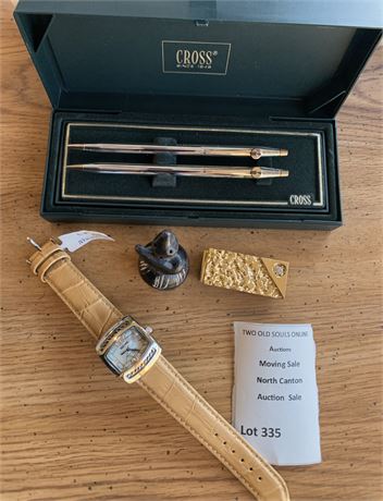 Cross Classic Century Writing Instrument Set, Dufonte by Lucien Piccard Watch
