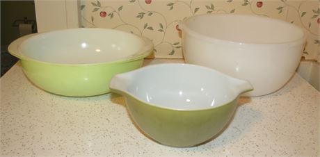 Pyrex & Glasbake Bowls