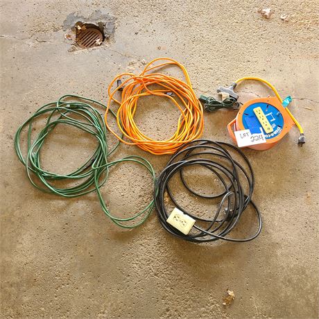 Heavy Duty Electrical Cord Lot