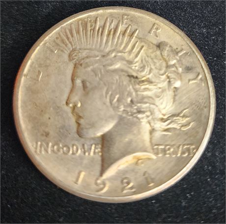 1921 Silver Peace Dollar