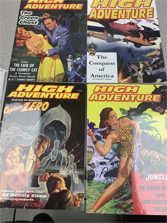 High Adventure Collectible Magazine/Book Lot of 4