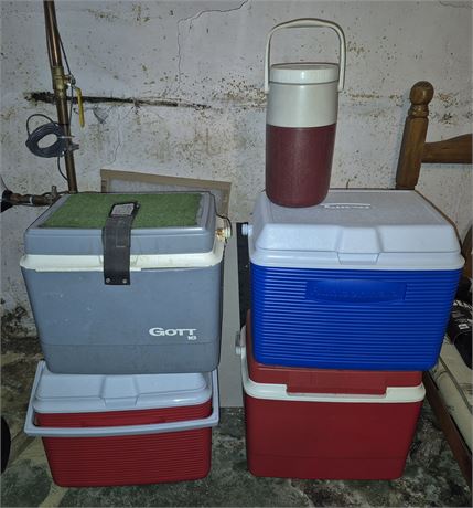 Assortment of Coolers